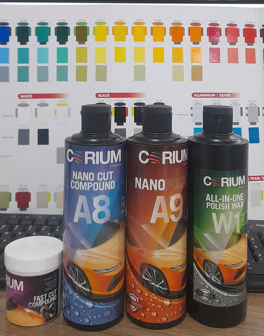 Xi Đánh Bóng Gốc Nước Corium